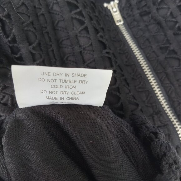 Hello Molly Black Mini Dress Party Cocktail Wedding Bodycon Size Small US Size 4 - Picture 8 of 8